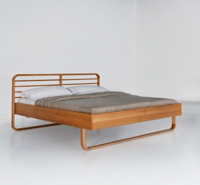 Lukas bed - Europees geolied eikenhout