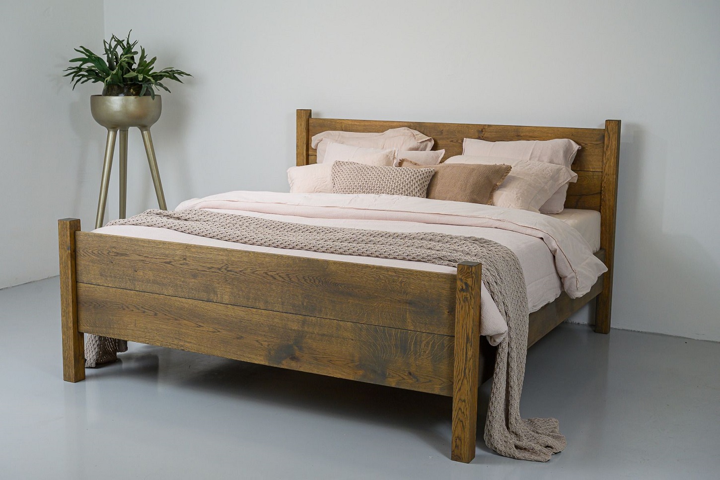 pakket Tether Spruit Landelijk houten bed | Een- en tweepersoonsbed landelijk | Kok Bedden